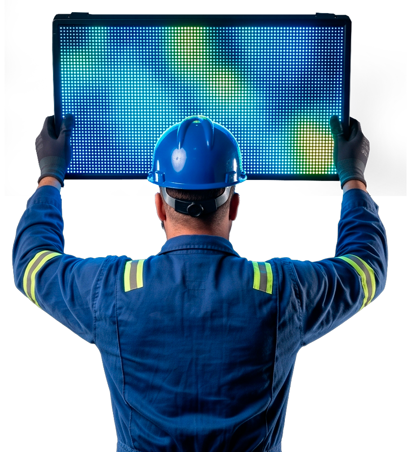 Locação de painéis de LED para eventos e ativações